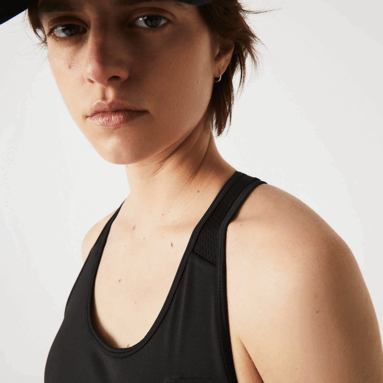Lacoste sport racerback sportbeha 0828H2583 zwart 8vm vrouwen