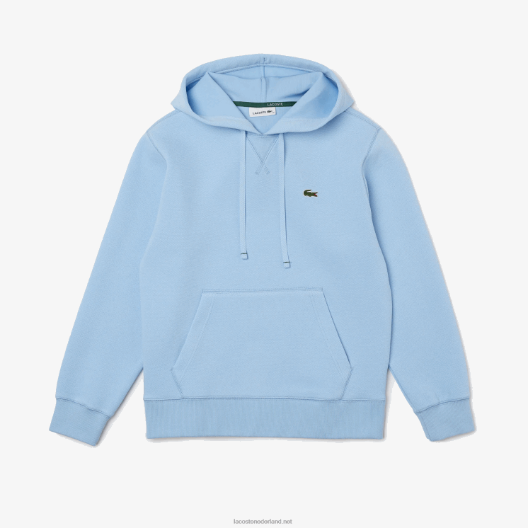 Lacoste losvallend sweatshirt van een katoenmix met capuchon 0828H2528 blauwe hbp vrouwen