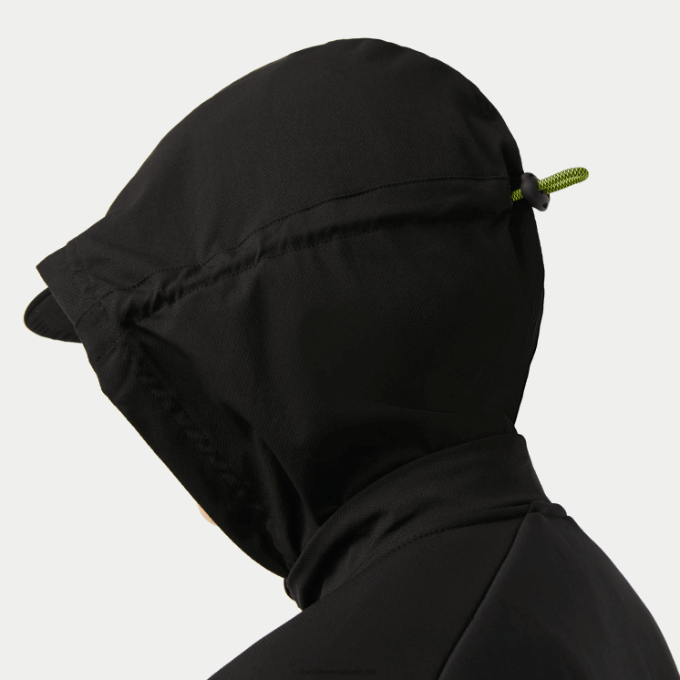 Lacoste sportief losvallend sweatshirt met rits 0828H2382 zwart 031 vrouwen