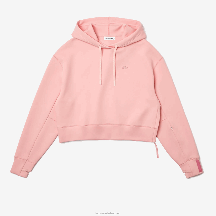 Lacoste sweatshirt met capuchon 0828H2416 roze kf9 vrouwen
