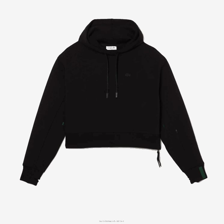 Lacoste sweatshirt met capuchon 0828H2417 zwart 031 vrouwen