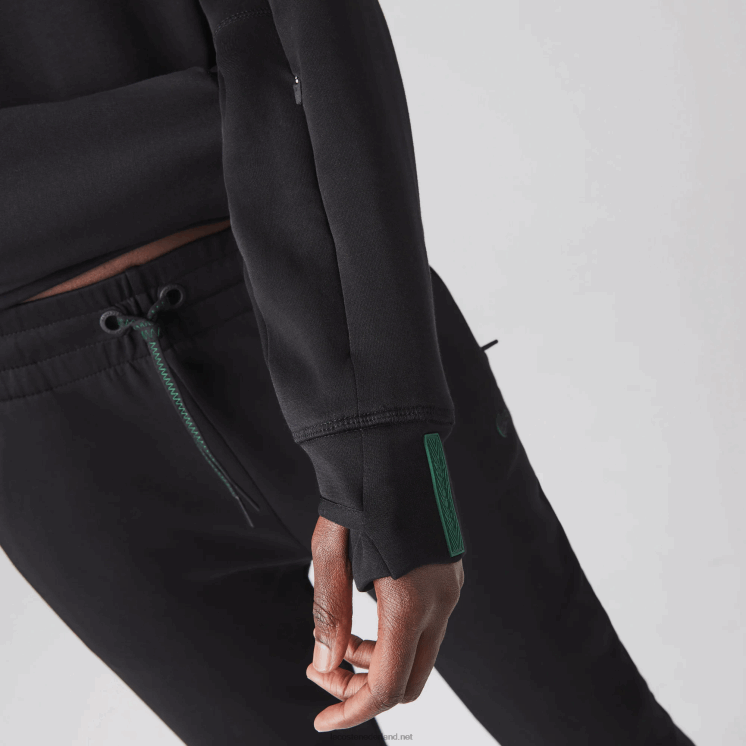 Lacoste sweatshirt met capuchon 0828H2417 zwart 031 vrouwen