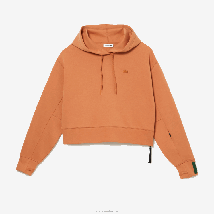 Lacoste sweatshirt met capuchon 0828H2418 oranje ww vrouwen