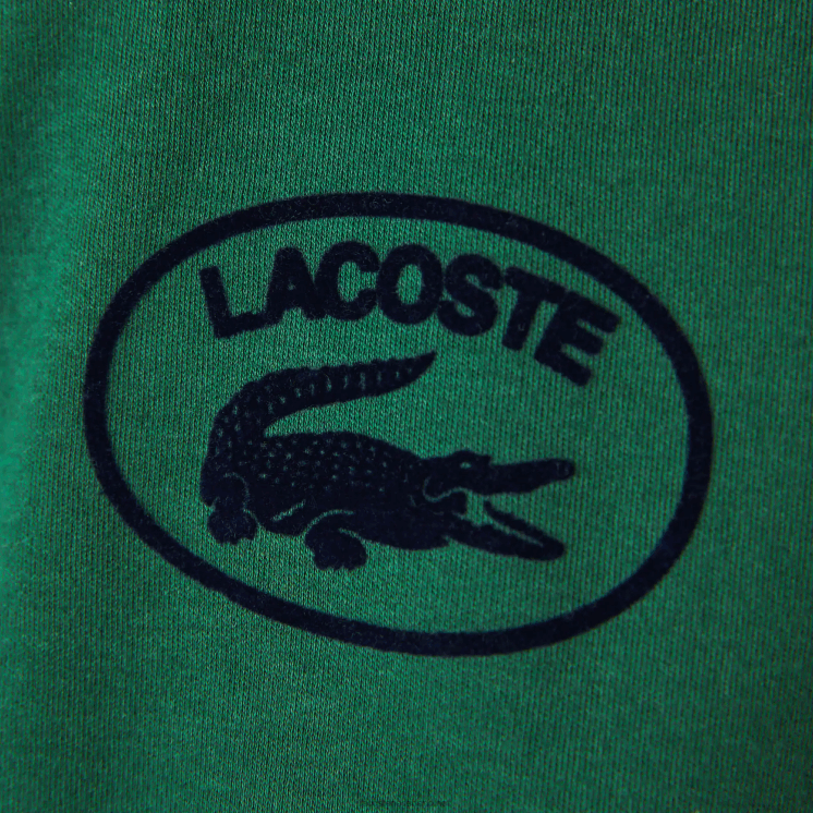 Lacoste losvallend T-shirt van biologisch katoen 0828H2608 groen 132 vrouwen