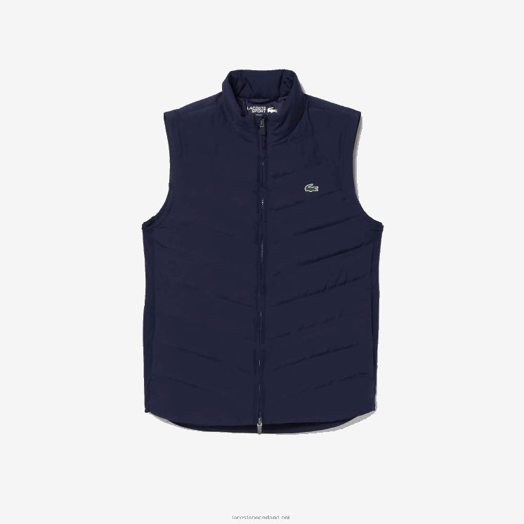 Lacoste sport gewatteerd golfvest 0828H2630 marineblauw 423 vrouwen