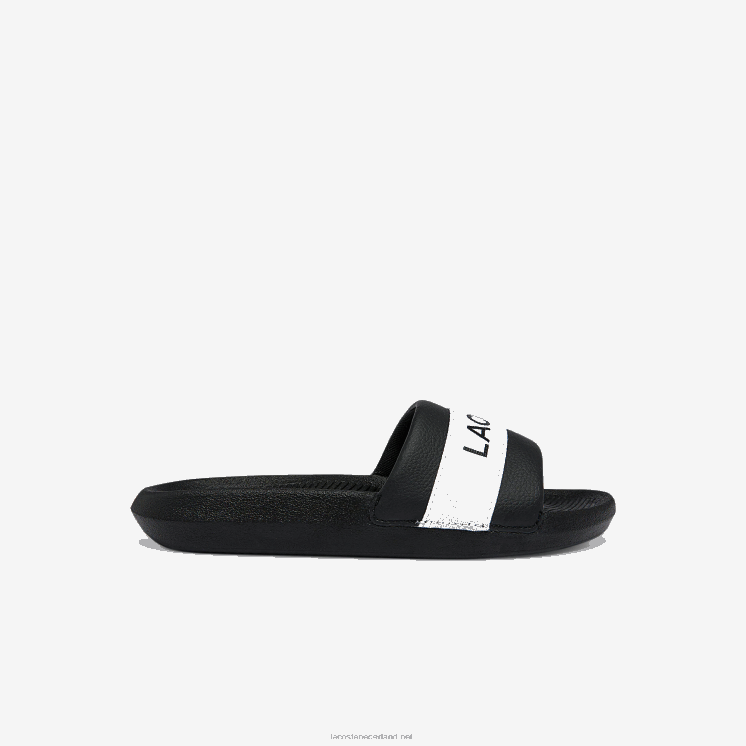Lacoste croco dia's van synthetisch en textiel 0828H2709 zwart-wit 312 vrouwen