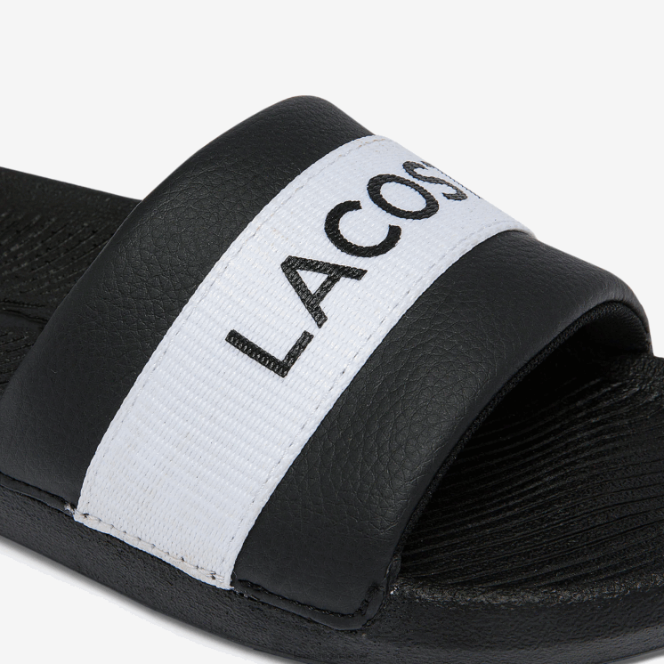 Lacoste croco dia's van synthetisch en textiel 0828H2709 zwart-wit 312 vrouwen