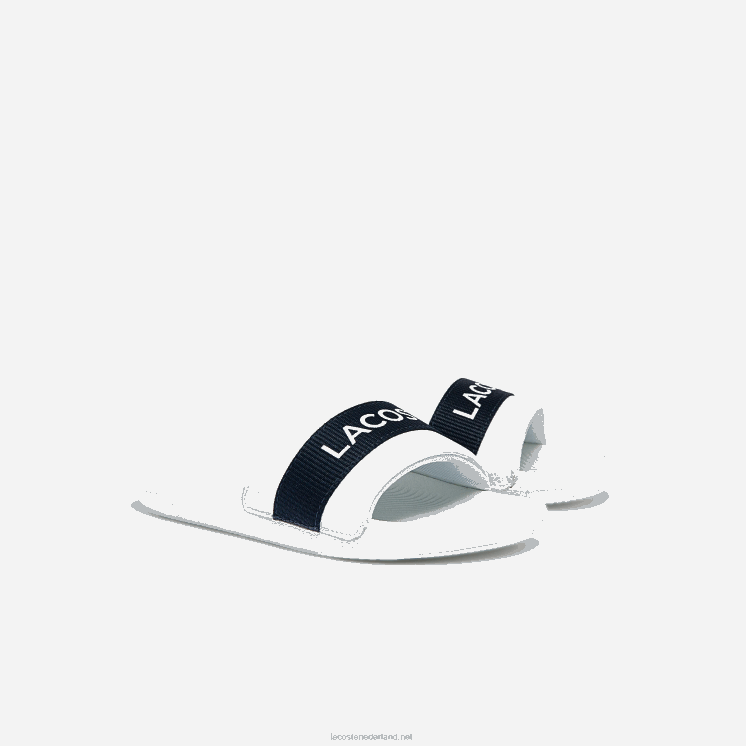 Lacoste croco dia's van synthetisch en textiel 0828H2710 wit & marine 042 vrouwen