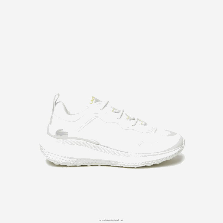 Lacoste actieve 4851 stoffen sneakers 0828H2724 wit 21g vrouwen