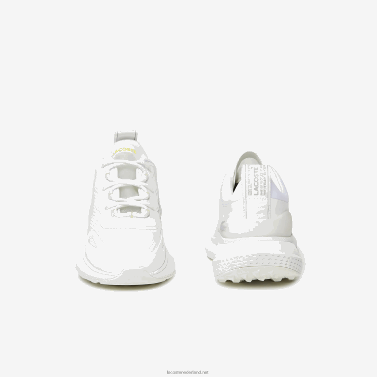 Lacoste actieve 4851 stoffen sneakers 0828H2724 wit 21g vrouwen