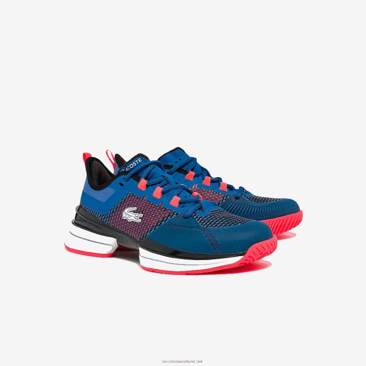 Lacoste ag-lt21 ultra textiel tennisschoenen 0828H2745 blauw wit 221 vrouwen