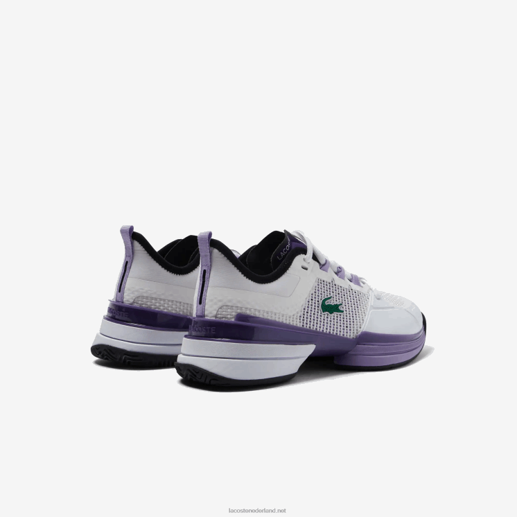 Lacoste ag-lt21 ultra textiel tennisschoenen 0828H2756 wit & paars z54 vrouwen