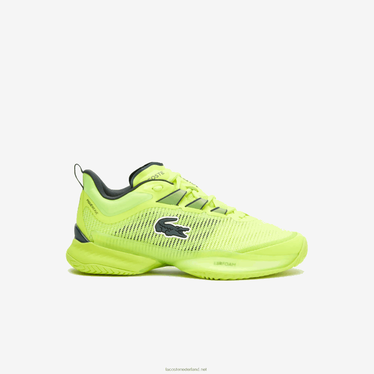 Lacoste ag-lt23 ultra textiel tennisschoenen 0828H2688 geel geel 2t7 vrouwen