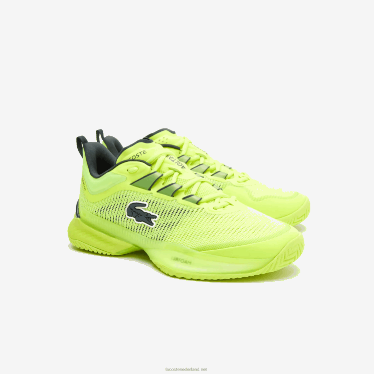 Lacoste ag-lt23 ultra textiel tennisschoenen 0828H2688 geel geel 2t7 vrouwen