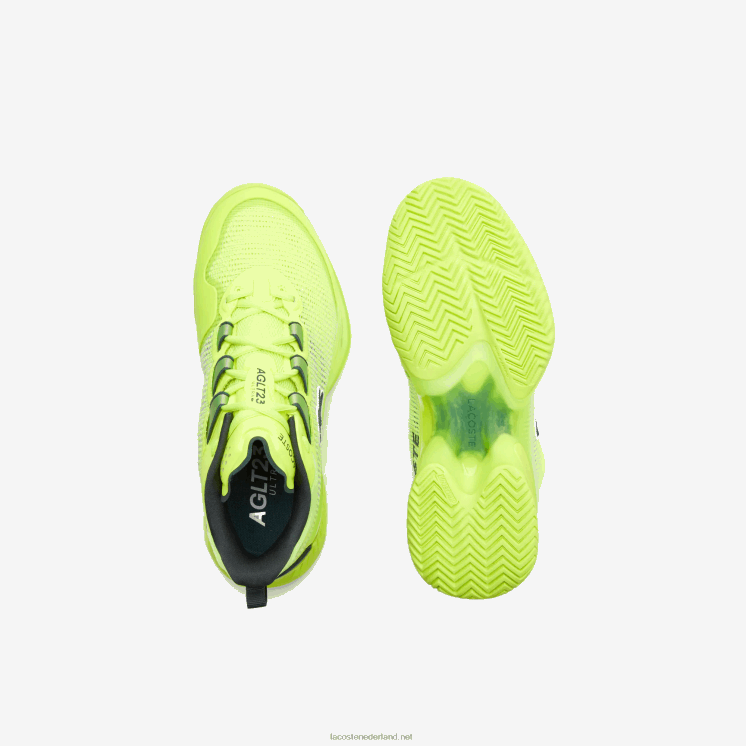 Lacoste ag-lt23 ultra textiel tennisschoenen 0828H2688 geel geel 2t7 vrouwen