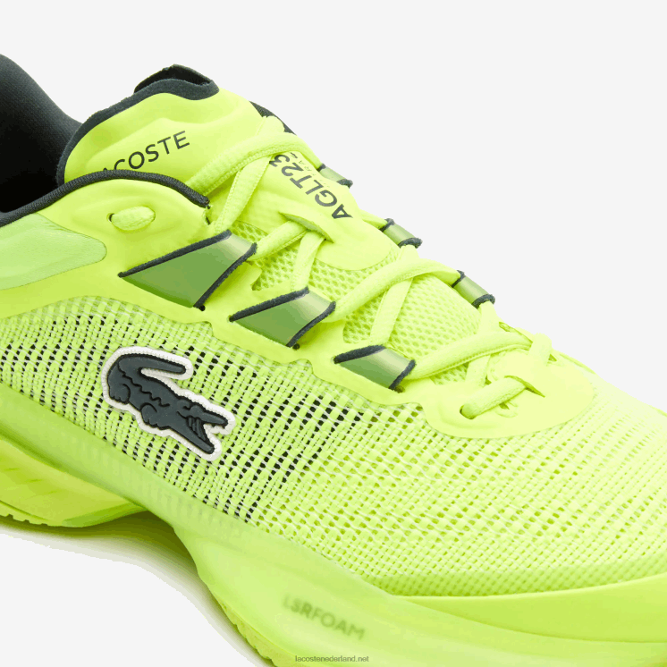 Lacoste ag-lt23 ultra textiel tennisschoenen 0828H2688 geel geel 2t7 vrouwen