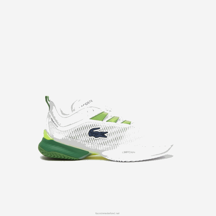 Lacoste ag-lt23 ultra textiel tennisschoenen 0828H2689 wit/groen 082 vrouwen