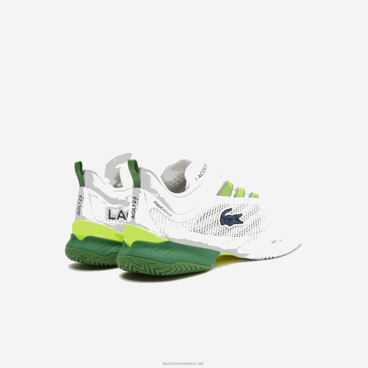 Lacoste ag-lt23 ultra textiel tennisschoenen 0828H2689 wit/groen 082 vrouwen