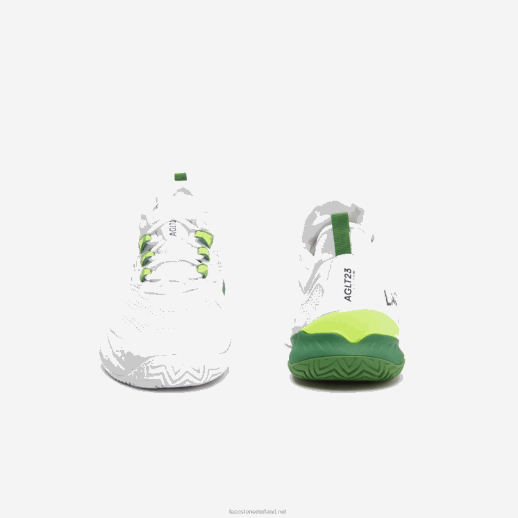 Lacoste ag-lt23 ultra textiel tennisschoenen 0828H2689 wit/groen 082 vrouwen