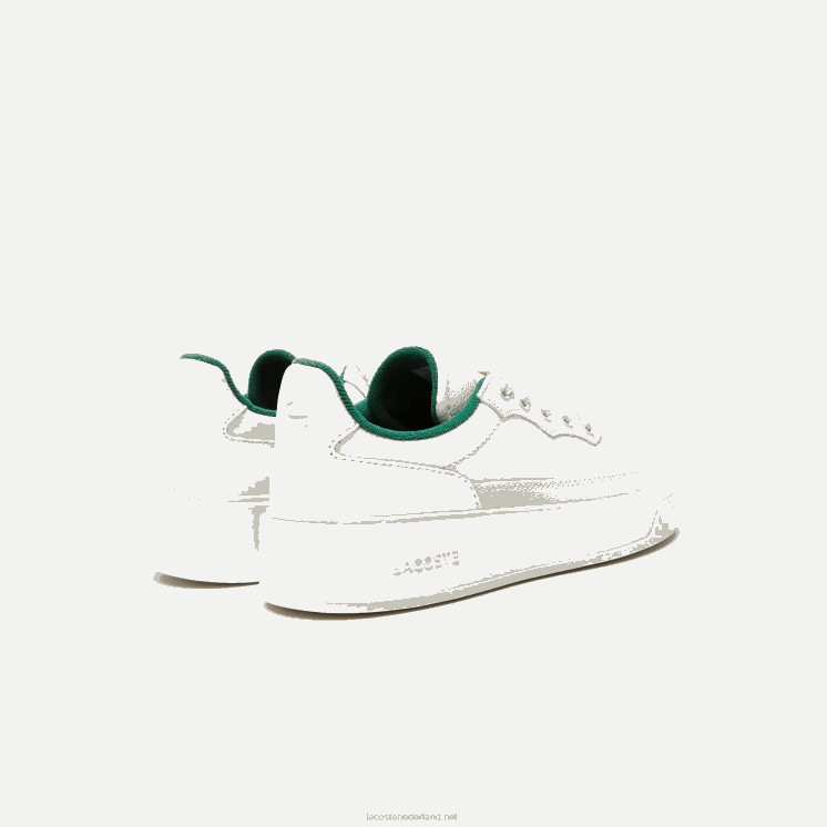 Lacoste g80 club leren ton-sur-ton sneakers 0828H2684 gebroken wit 18c vrouwen